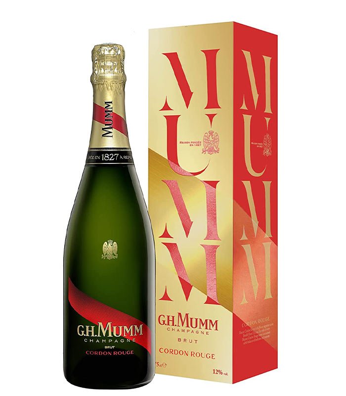 GH Mumm Cordon Rouge Champagne